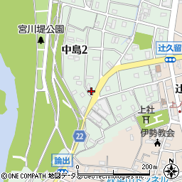 伊勢橋本瓦斯株式会社周辺の地図