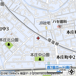 ハートフルホーム福山株式会社周辺の地図