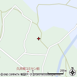 広島県三原市久井町山中野1611周辺の地図