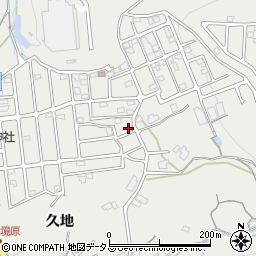 広島県広島市安佐北区安佐町久地206-2周辺の地図
