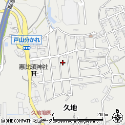 広島県広島市安佐北区安佐町久地206-133周辺の地図