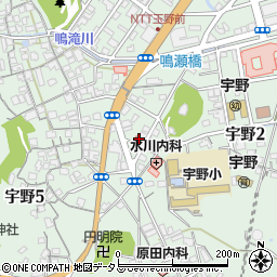 青井医院周辺の地図