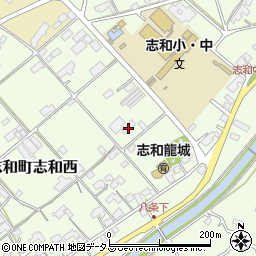 広島県東広島市志和町志和西721周辺の地図