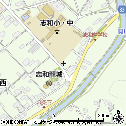 広島県東広島市志和町志和西734周辺の地図