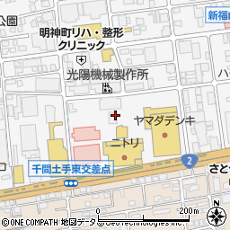 おしとり福山店周辺の地図