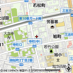 広島県福山市寺町9周辺の地図