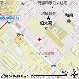 池理容店周辺の地図