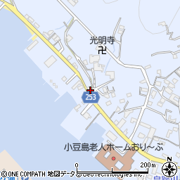 香川県小豆郡土庄町淵崎甲516周辺の地図