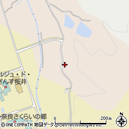 奈良県桜井市生田828周辺の地図