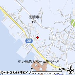 香川県小豆郡土庄町淵崎甲587-14周辺の地図