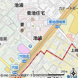 〒595-0022 大阪府泉大津市池浦の地図