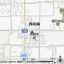 奈良県大和高田市西坊城190周辺の地図