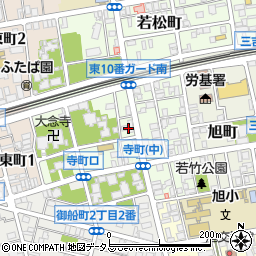広島県福山市寺町6周辺の地図