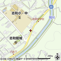 広島県東広島市志和町志和西1492周辺の地図