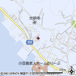 香川県小豆郡土庄町淵崎甲587-15周辺の地図