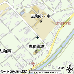 広島県東広島市志和町志和西10728周辺の地図