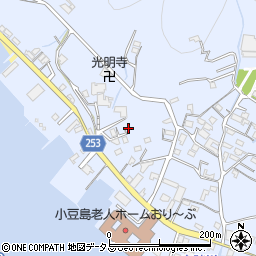香川県小豆郡土庄町淵崎甲587-12周辺の地図