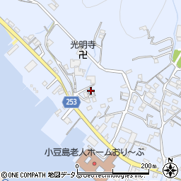 香川県小豆郡土庄町淵崎甲587-16周辺の地図