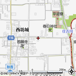 奈良県大和高田市西坊城51周辺の地図