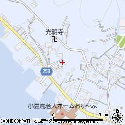 香川県小豆郡土庄町淵崎甲587-13周辺の地図