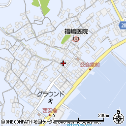 岡山県浅口市寄島町3968周辺の地図