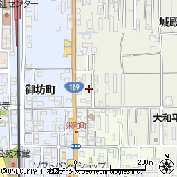 奈良県橿原市城殿町401周辺の地図