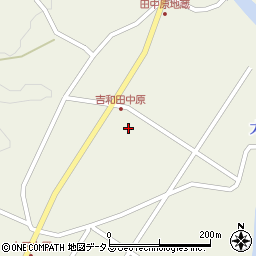 吉和戸河内線周辺の地図