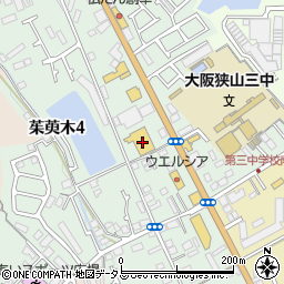 ファッションセンターしまむら大阪狭山店周辺の地図