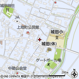 三重県伊勢市上地町1498周辺の地図