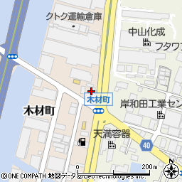 ＥＮＥＯＳ阪南港ＳＳ周辺の地図
