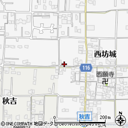 奈良県大和高田市西坊城451-4周辺の地図