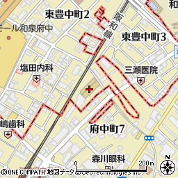 村川学園周辺の地図