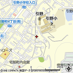 広島県福山市引野町3898周辺の地図