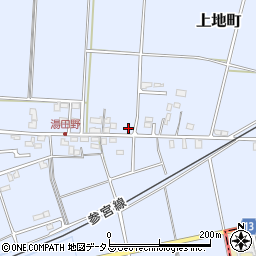 三重県伊勢市上地町4662周辺の地図