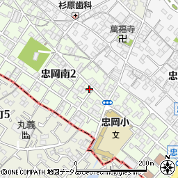 西村水道株式会社周辺の地図