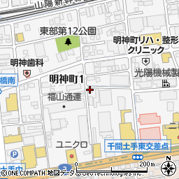 株式会社寺坂木工所周辺の地図