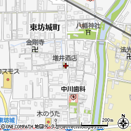 奈良県橿原市東坊城町476-2周辺の地図