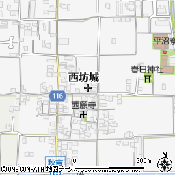奈良県大和高田市西坊城179-2周辺の地図