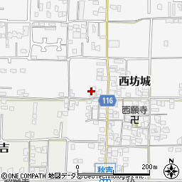 奈良県大和高田市西坊城260-2周辺の地図