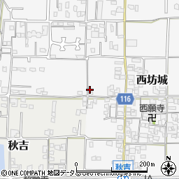 奈良県大和高田市西坊城451-3周辺の地図