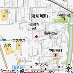 奈良県橿原市東坊城町894周辺の地図