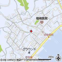 岡山県浅口市寄島町3964周辺の地図