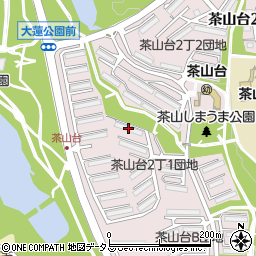 大阪府堺市南区茶山台2丁1周辺の地図