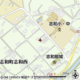 広島県東広島市志和町志和西717周辺の地図