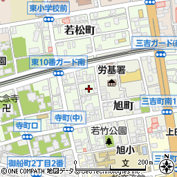 広島県福山市寺町12周辺の地図