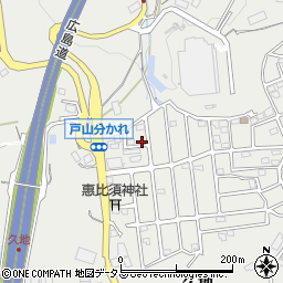 広島県広島市安佐北区安佐町久地206-164周辺の地図