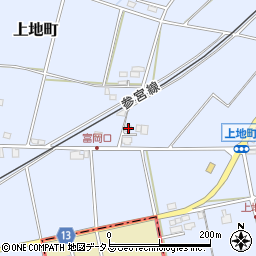 三重県伊勢市上地町4357-5周辺の地図