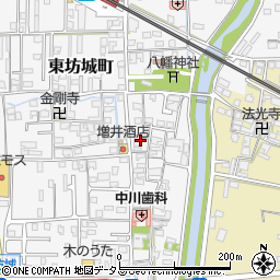 奈良県橿原市東坊城町479-1周辺の地図