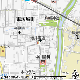 中田・制服店周辺の地図