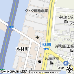 ファミリーマート小浦岸和田北インター店周辺の地図